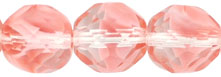 Fire-Polish 10mm : Crystal/Rosaline