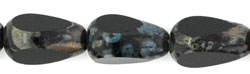3-Cut Tear Drops 10 x 6mm : Jet - Picasso
