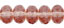 Gemstone Donut 11/7mm : French Rose