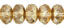 Gemstone Donut 11/7mm : Crystal - Celsian