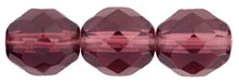 Fire-Polish 12mm : Med Amethyst