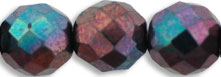 Fire-Polish 12mm - Short Hank : Luster - Metallic Amethyst (48pcs)