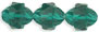 Antique Style Faceted 12 x 9mm - Oval : Emerald