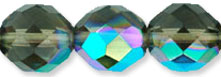 Firepolish 12mm : Smoky Topaz AB