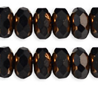 Gem-Cut Rondelle 7 x 3mm