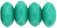 Gem-Cut Rondelle 7 x 5mm : Turquoise