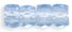 Faceted Crow Beads 6 x 4mm (2.5mm hole) : Lt Sapphire
