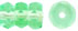 Fire-Polish 6 x 3mm - Rondelle : Peridot