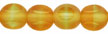 German Style Triangle 6mm : Matte - Topaz/Green