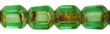 Antique Style Octagonal 6mm : Peridot