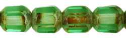 Antique Style Octagonal 6mm : Peridot