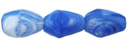Fire-Polish 7 x 5mm - Teardrop : HurriCane - Blueberry Cheesecake
