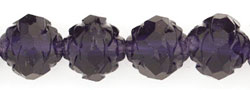 Rosebud Fire-Polish 8 x 7mm : Tanzanite
