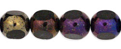 Antique Style Triangle 8mm : Iris - Blue