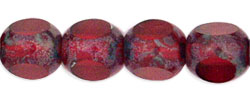 Antique Style Triangle 8mm : Fuchsia