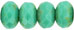 Gemstone Donut 9/6mm: Turquoise - Picasso