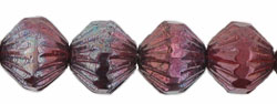 Fluted Fire-Polish 9mm : Siam Ruby - Vega