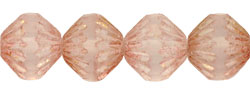 Fluted Fire-Polish 9mm : Matte - Luster - Transparent Topaz/Pink
