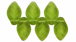 Leaves 12 x 7mm : Olivine