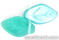 Leaves 12 x 7mm : Matte - Emerald AB