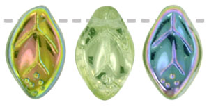 Leaves 12 x 7mm : Jonquil - Vitral