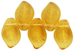 Leaves 14 x 9mm : Med Topaz