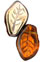 Leaves 14/9mm : Bronze - Med Topaz