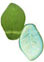 Leaves 14 x 9mm : Matte - Olivine AB