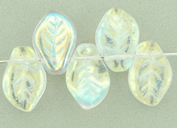 Leaves 14 x 9mm : Crystal AB