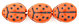 Ladybugs 9/7mm : Opaque Orange