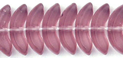 Small Angel Wings 10mm : Med Amethyst