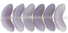 Small Angel Wings 10mm : Milky Amethyst