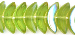 Small Angel Wings 10mm: Olivine AB