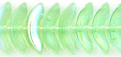 Small Angel Wings 10mm: Peridot AB