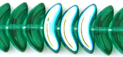 Small Angel Wings 10mm : Emerald AB