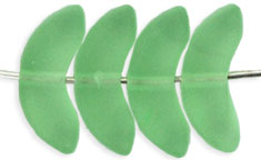 Angel Wings 15mm : Matte - Peridot