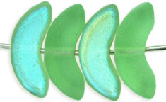 Angel Wings 15mm : Matte - Peridot AB