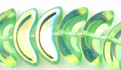 Angel Wings 15mm : Peridot AB