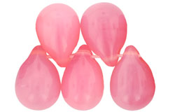 Jumbo Drops 10/14mm : Milky Pink