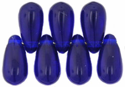 Tear Drops 10 x 5mm : Cobalt