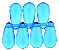 Tear Drops 10 x 5mm: Aquamarine