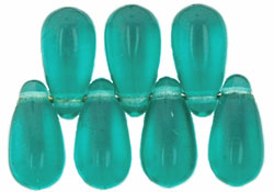 Tear Drops 10 x 5mm : Lt Teal