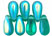 Tear Drops 10 x 5mm : Teal AB