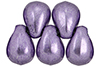 Tear Drops 6 x 4mm : ColorTrends: Saturated Metallic Crocus Petal