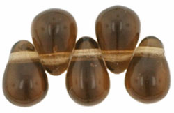 Tear Drops 6 x 4mm : Smoky Topaz