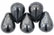 Tear Drops 6 x 4mm : Hematite