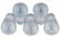 Tear Drops 6 x 4mm : Luster - Transparent Blue