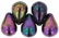 Tear Drops 6 x 4mm : Iris - Purple