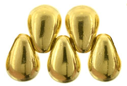 Tear Drops 6 x 4mm : Gold