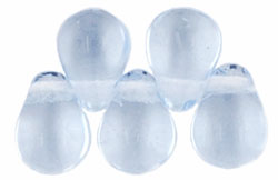 Tear Drops 6 x 4mm : Lt Sapphire